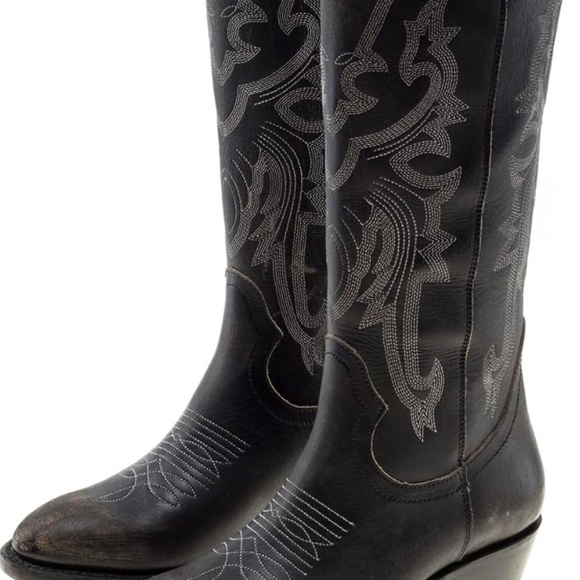 Mezcalero Black Cowboy boots (Women’s 9) - Picture 2 of 10